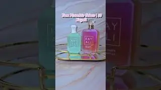 Layering combo Vanilla Candy Rock Sugar and Yum Pistachio Gelato by Kayali #fragance #smellinggood