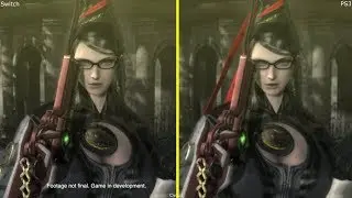 Bayonetta PS3 vs Nintendo Switch Early Graphics Comparison