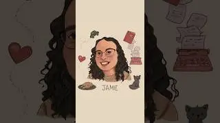 Episode 4: Jamie #digitalart #digitalportrait #portraitartist #makingnewfriends #digitalartist