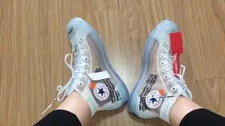 Off-White x Converse Chuck Taylor  On Feet Review