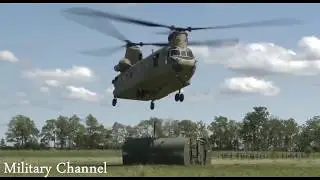 US Military Airlift and Airdrop Training Exercise