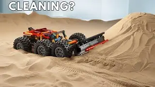 Building LEGO Cars on a Brutal Sand Road | Boom Bricks