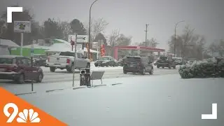 Colorado road conditions: Snowy morning commute