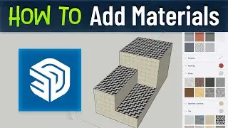 How to Add Materials / Textures in SketchUp for Web