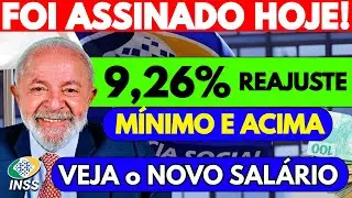 ✅MUDOU TUDO: Novo Reajuste de 9,26% para SALÁRIO MÍNIMO e ACIMA EM 2026?!
