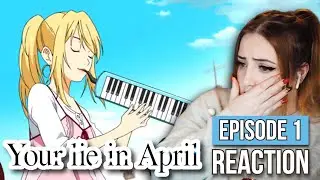 This is already BEAUTIFUL~ Your Lie In April Episode 1 Reaction