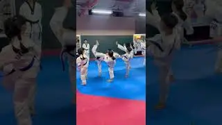 Fullmoon kick for High Blue Belt Promotion #taekwondokicks #tkdkids #philippinetaekwondoassociation