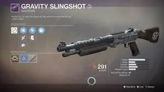 Destiny 2- Gravity Slingshot New Legendary Dead Orbit Shotgun