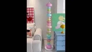 Magical Candy Rainbow Floor Lamp - Sweet Pastel Glow for Dreamy Rooms! 🌈🍬✨