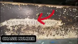 TATA 207 CHASSIS NUMBER LOCATIONS(RUJ)