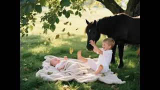 The Black Horse Who Saved a Baby&rsquo;s Life | A True Emotional Story