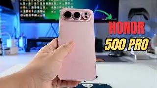 Распаковка Honor 500 Pro и первый обзор | Тонкий дизайн, превосходная сборка, камера на виду! | Ц...