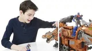 Transformers Age of Extinction Stomp and Chomp Grimlock Figure