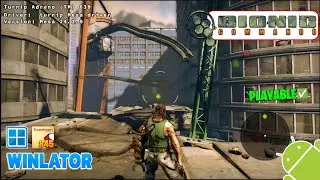 Bionic Commando on Android Gameplay Winlator (Windows Emulator) Tested on Snapdragon 845 + Settings!