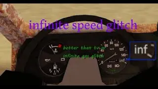 HOW TO GO INFINITE SPEED IN | ROBLOX | a dusty trip