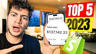 TOP 5 WINNING PRODUCTS TO SELL IN 2023!! (Shopify Dropshipping)