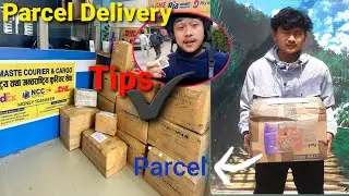 Parcel Delivery in Nepal 🛵🛵🇳🇵🇳🇵 नेपाल मा डेलिभरी काम कस्तो हुन्छ त ? सम्पुर्न जानाकरी येसै video मा