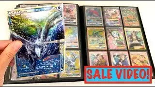 POKEMON CARD SALE BINDER UPDATE!