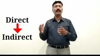 How to convert Direct into Indirect: Narration || Prof.Qadir Bakhsh || Urdu/Hindi