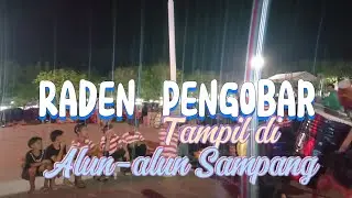 RADEN PENGOBAR tampil di alun-alun Sampang Madura