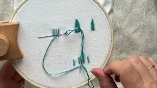 Whipped Spider Web Stitch