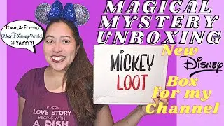 Mickey Loot $40 A Ticket Disney Subscription - Double The Value Sent In My First Box?! | Play Dates