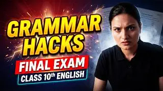 Class 10th English Grammar Hacks To Score Full Marks | Class 10th CBSE Boards 2026 🚀🚀