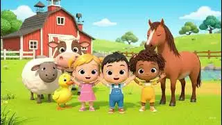 Farm Animals on the Farm (FUNNY FARM ANIMAL VIDEOS) #kidsfarminglern