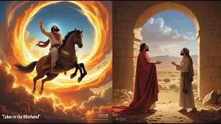 🔥 Elijah The Prophet's Drought, Divine Whisper & Heaven's Whirlwind! #Blessed #Jesus #BibleStories
