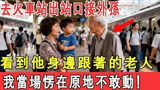 去火車站出站口接外孫，看到他身邊跟著的老人，我當場愣在原地不敢動！