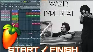 Wazir Patar X Sidhu Moosewala type beat in FL STUDIO (Beat Making Course)