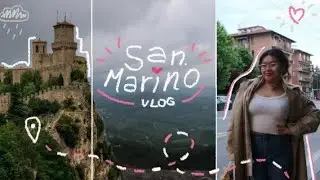 ☆ A rainy day trip to Forlì Italy and Republic of san marino + shopping haul vlog