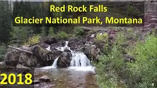 Hike to Red Rock Falls, Glacier NP, Montana. Sep. 2018.