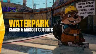Tony Hawk's Pro Skater 3+4 - Waterpark Smash 5 Mascot Cutouts