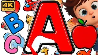 ABC Coloring A-H Part 1 | Learn Alphabet with Colors