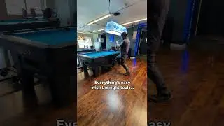 Everything's easy with the right tools, even moving a pool table