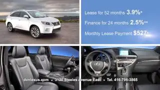 Don Valley North Lexus October 2013 Television Commercial Production