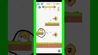 LEVEL 7 | HOW HE SURVIVED THE BEE ATTACK #short #shortvideo #shorts #shortsvideo