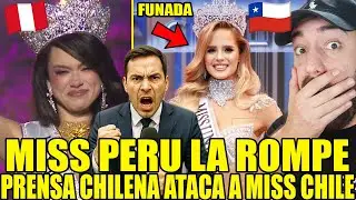 Prensa CHILENA EXPLOTA tras el BRILLO de MISS PER&Uacute; EN MISS UNIVERSO!!