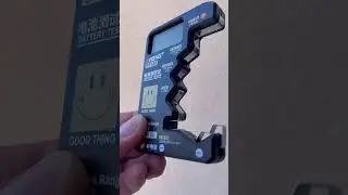 How to test the button battery. Aneng Tester