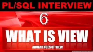 What is View in PL SQL