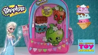Рюкзак-сюрприз Shopkins | Распаковка Frozen Yummy World Fashems LPS | PSToyReviews
