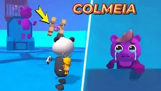 COLMEIA MALUCA🐝😂PANDA HERO ADVENTURE🔴UPDATE🔴imita&ccedil;&atilde;o SUPER BEAR ADVENTURE, jogo FAKE do super be