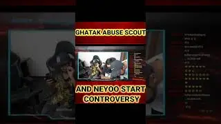 #short Ghatak abuse scout and neyooo start controversy #scout #ghatak #controversy