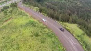 Flying Quadcopter from passenger seat (Phantom + GoPro + Honda S2000)