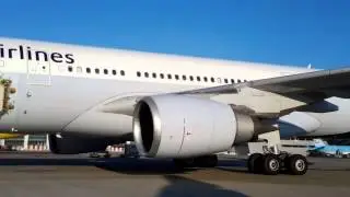 Pushback for tomorrowland party flight