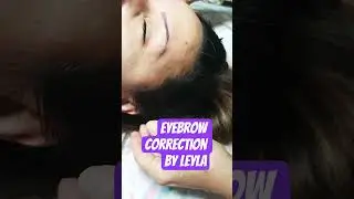 THREADING eyebrows the professional way ✨ by Leyla
