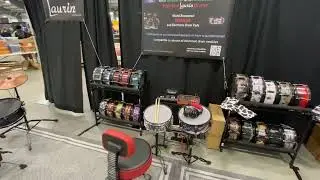 Laurin Booth at the 2024 Music City Drum Show