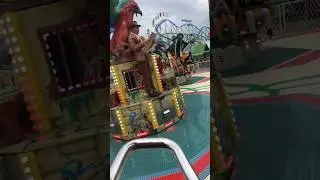 Showfahrt - Escape Flight of Fear - K&ouml;hrmann - Reinkirmes D&uuml;sseldorf 2023 - Teil 2 ! #Kirmes #escape