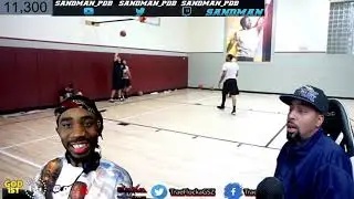 Reacting to Trae Flocka on my 1v1 IRL Basketball